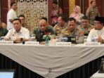 DANREM 033- WP HADIRI RAPAT KOORDINASI FORKOPIMDA DAN PEMERINTAH DAERAH KABUPATEN-KOTA SE-PROVIN