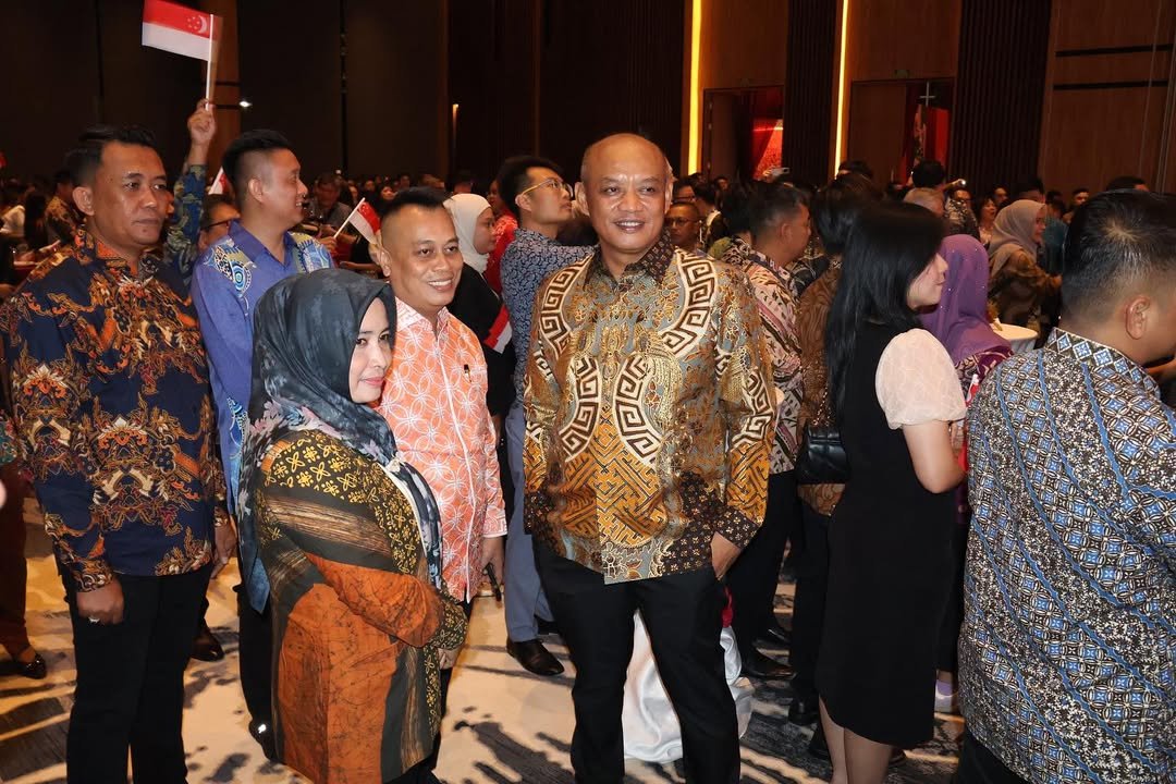 Danrem 033-WP Hadiri Perayaan Hari Nasional Republik Singapura ke - 60 di Kota Batam.Batam - Kom (9)