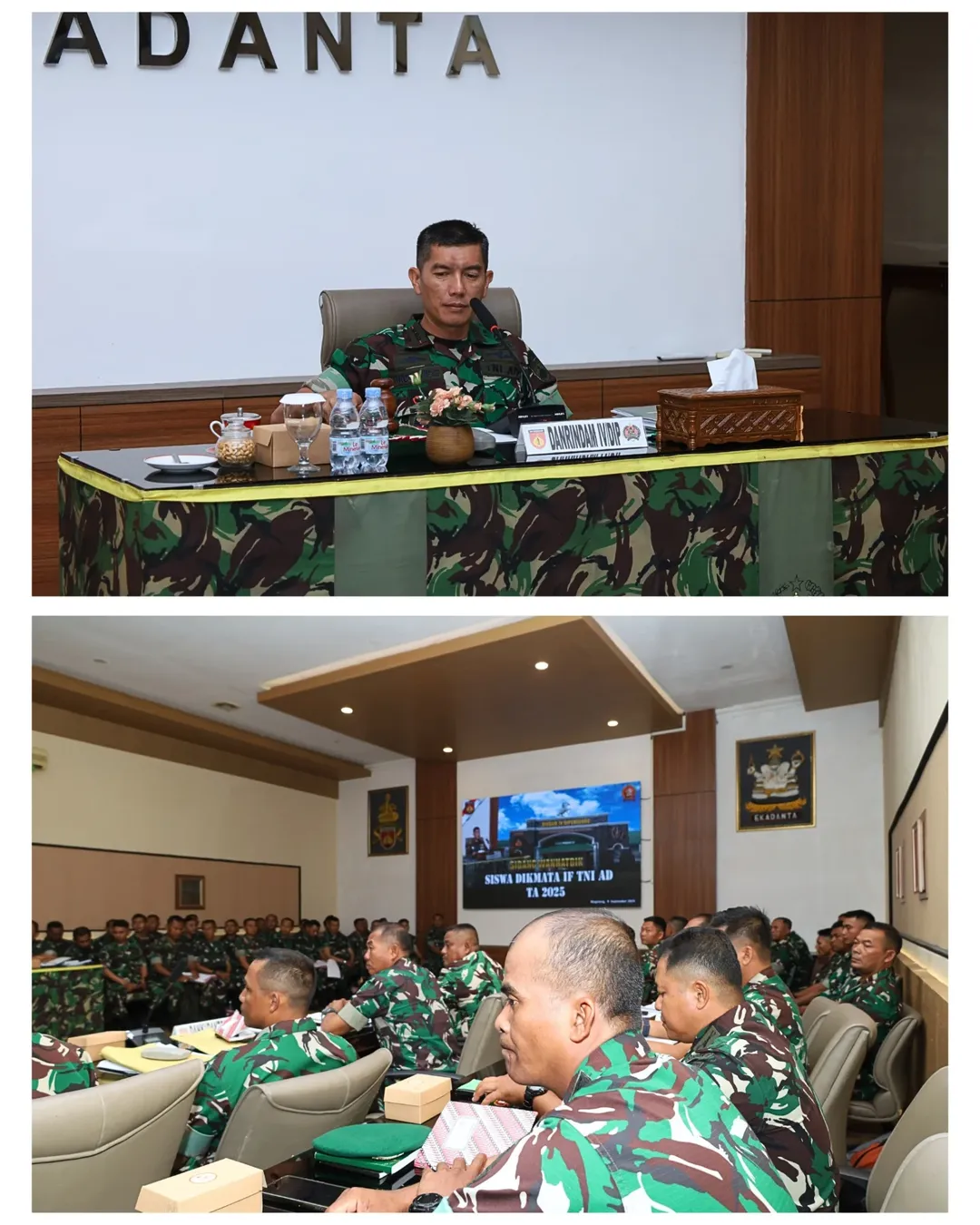 Magelang-Danrindam IV-Dip, Kolonel Inf Hindratno Devidanto, S.E., M.M., M.Han memimpin acara si (2)